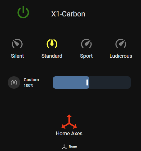 Bambulab Home Assistant Dashboards